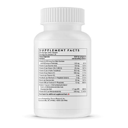 Thorne® Basic Prenatal Dietary Supplement