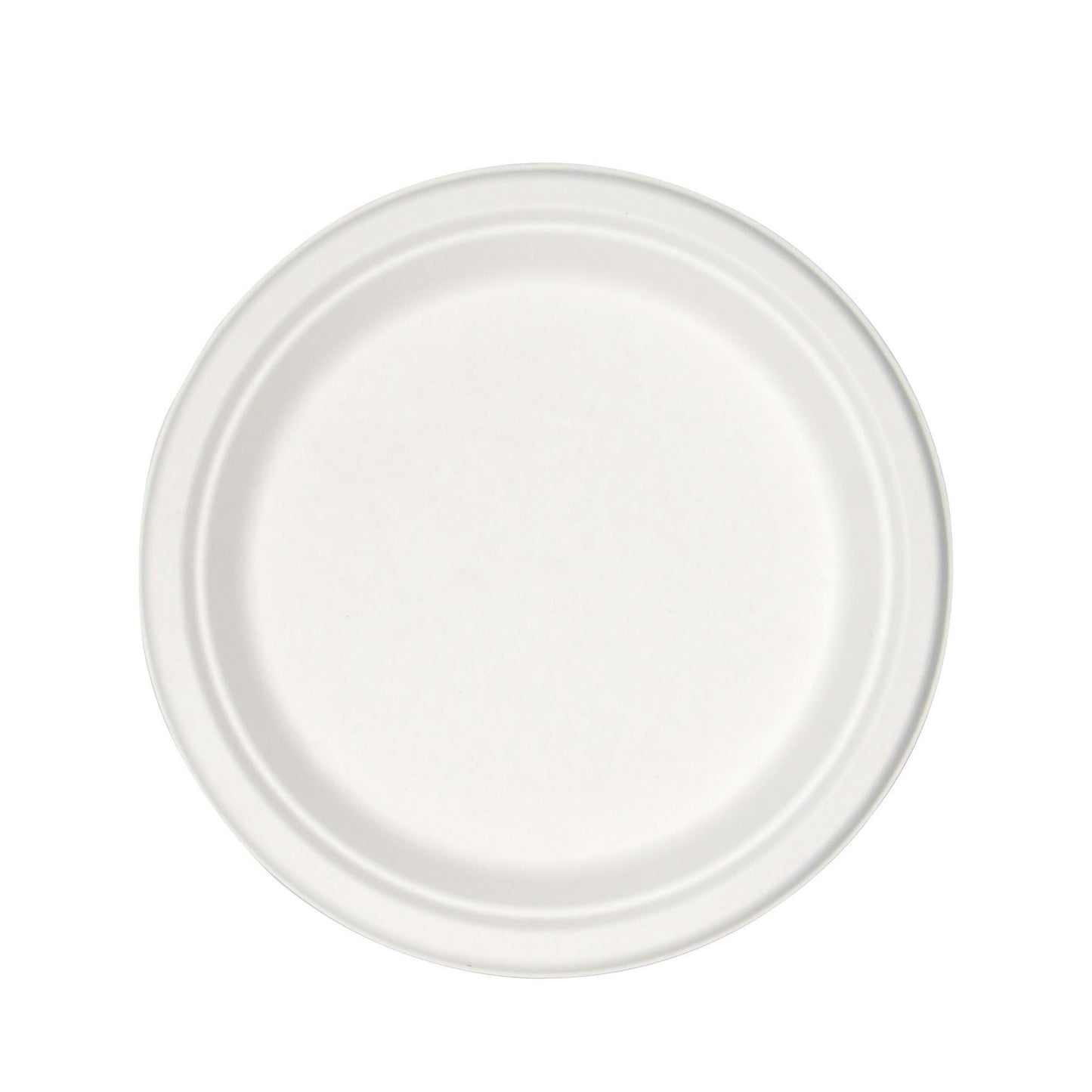 Medd Max Plate Molded Fiber White Single Use