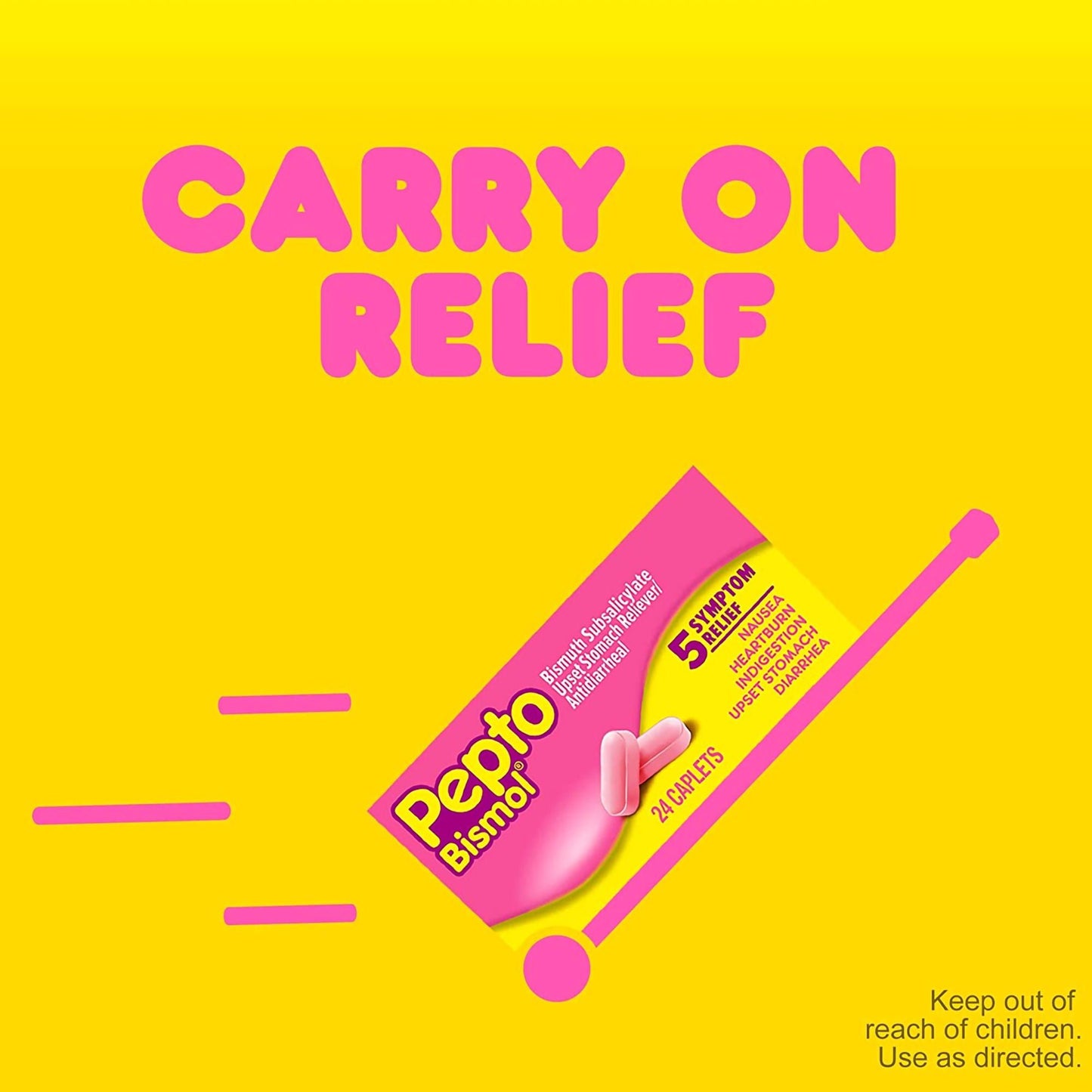 Pepto-Bismol® Bismuth Subsalicylate Caplets