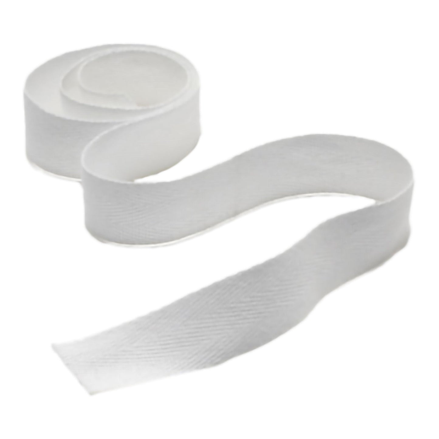 Cotton Twill Tape, White