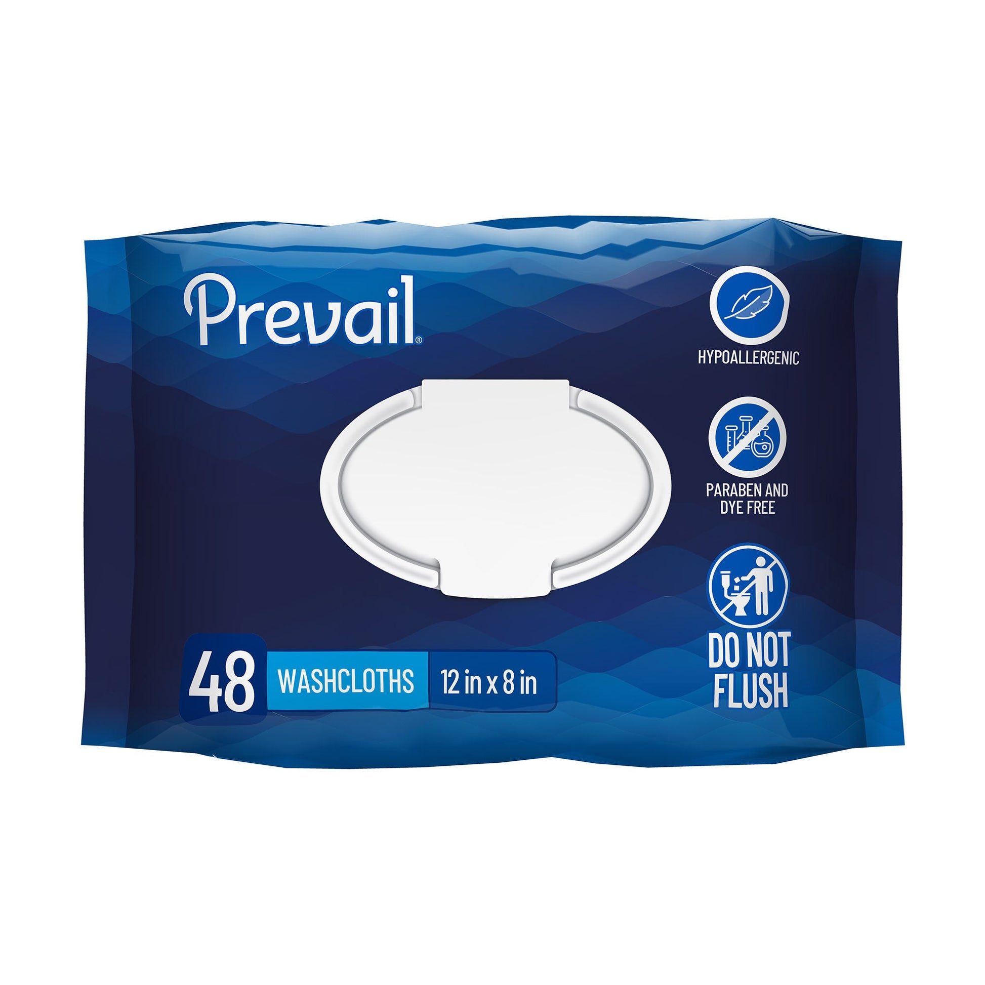 Prevail® Personal Cleansing Wipe, Scented, Disposable