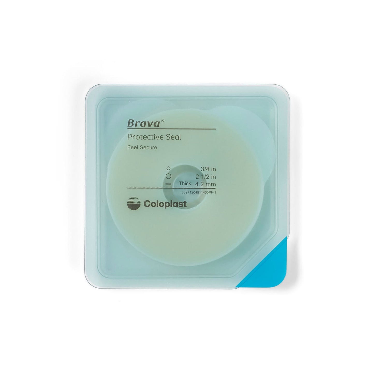 Brava Thick Ostomy Seal (18mm) Stoma 2-1/2 Inch (64mm) - 4.2mm Thick For Use with Ostomy Pouch