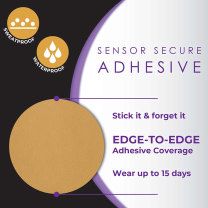CoverGuard Sensor Overpatch Tan For Dexcom G7 Sensor