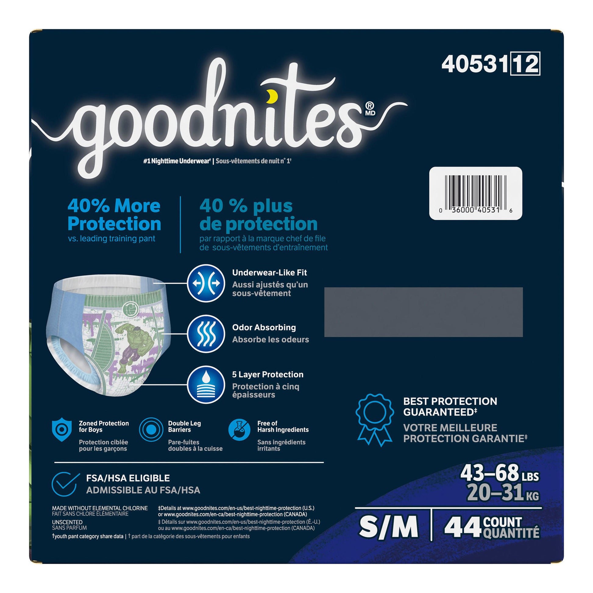 GoodNites® Absorbent Underwear for Boys
