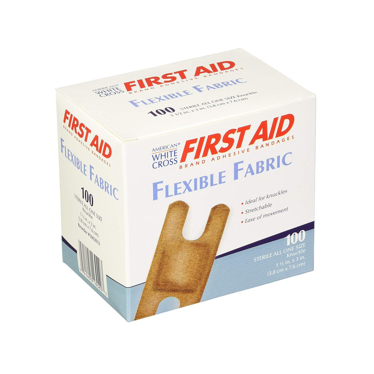 American® White Cross Adhesive Strip