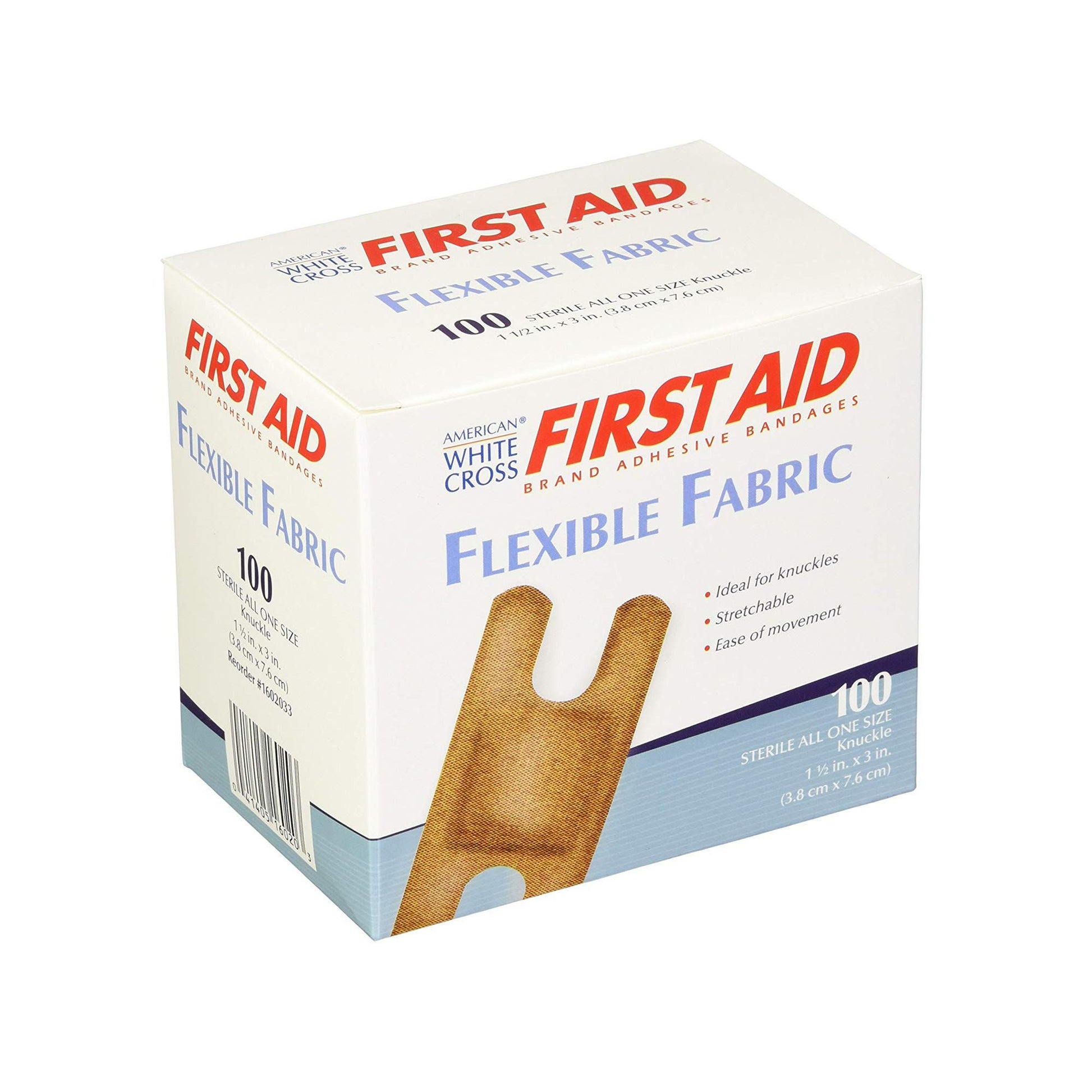 American® White Cross Adhesive Strip