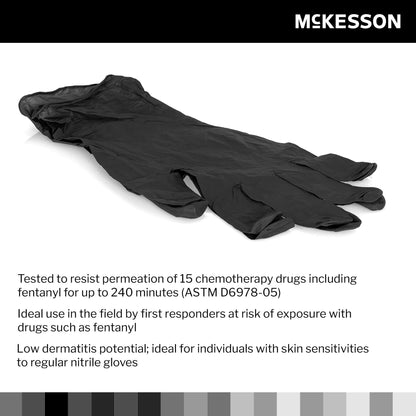 McKesson Confiderm® LDC Nitrile Exam Gloves, Black - view 4