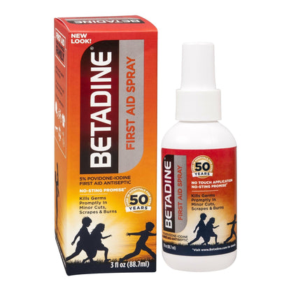 Betadine® Povidone-Iodine Antiseptic, spray bottle