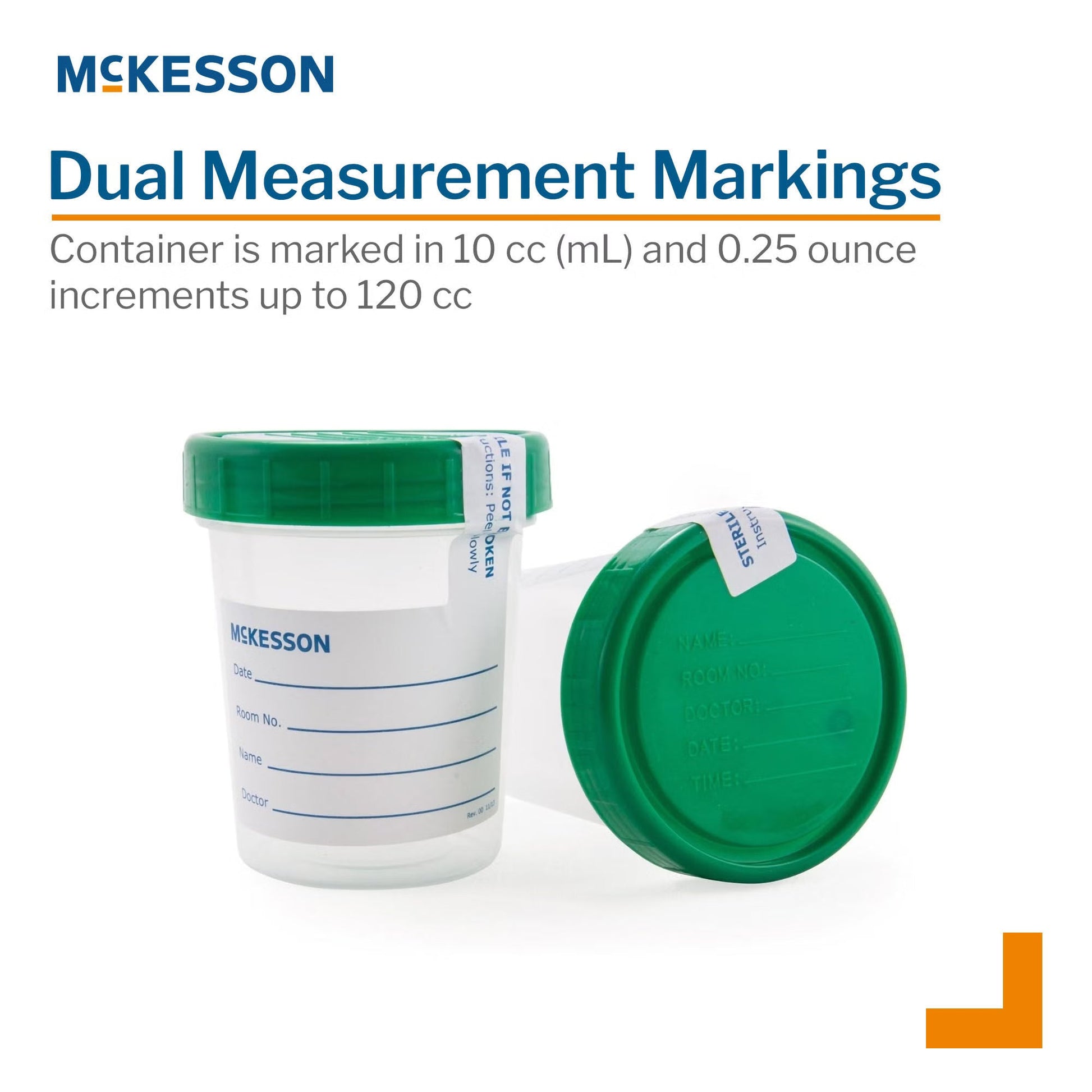 McKesson Specimen Container