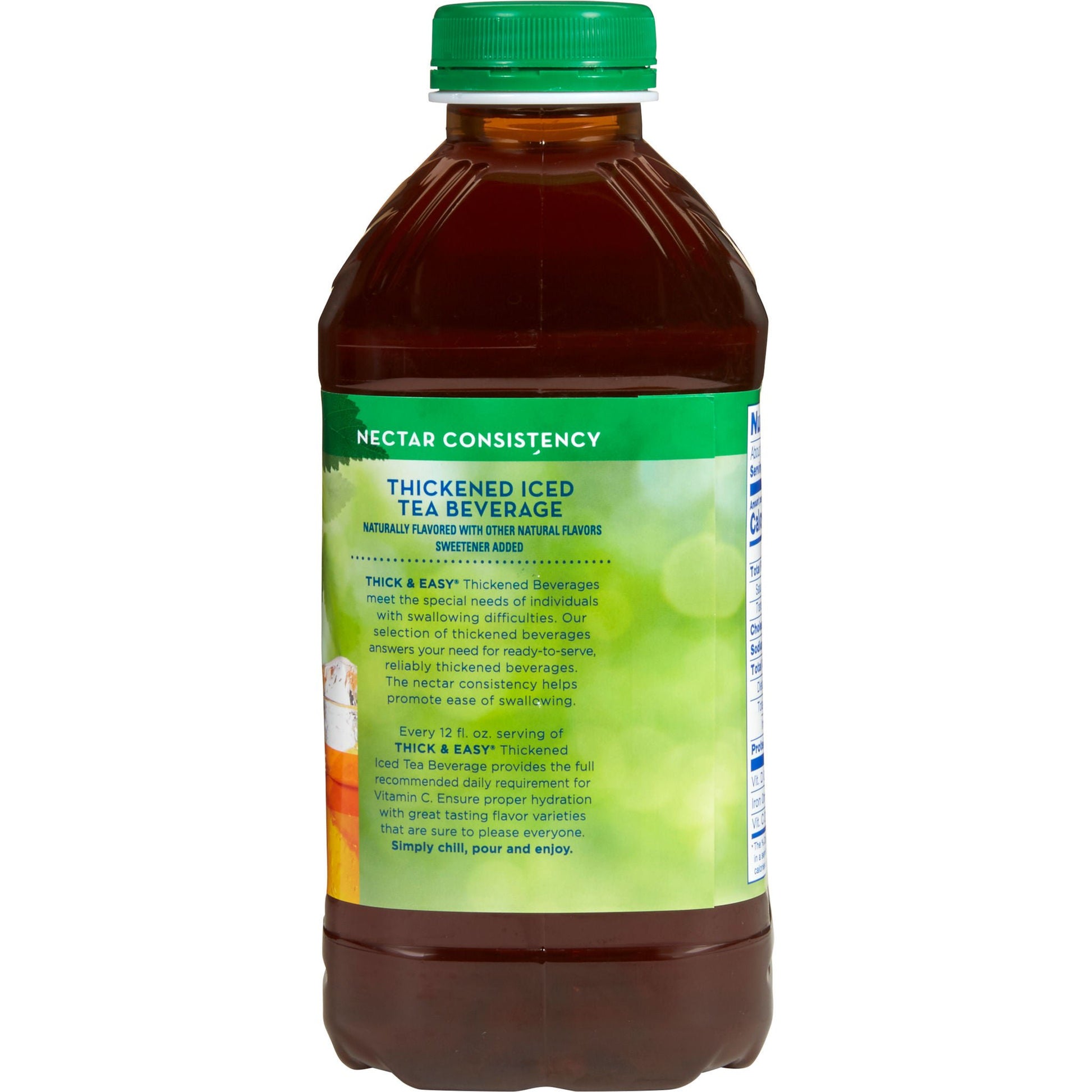 Thick & Easy® Clear Nectar Consistency Iced Tea Thickened Beverage