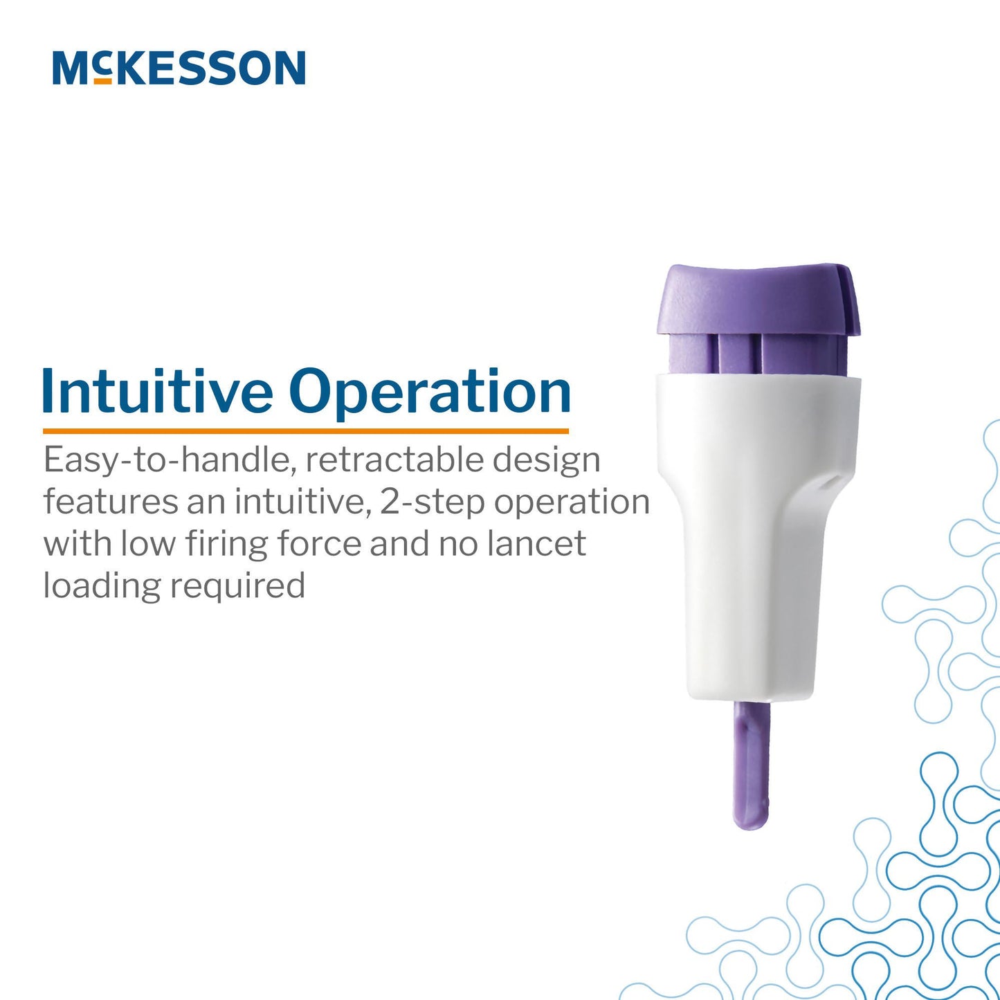 McKesson Push Button Safety Lancet