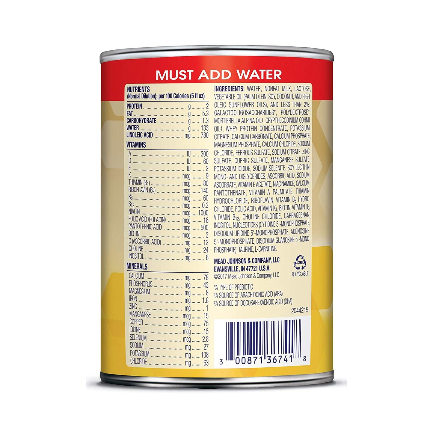 Enfamil® Liquid Concentrate Infant Formula, Can