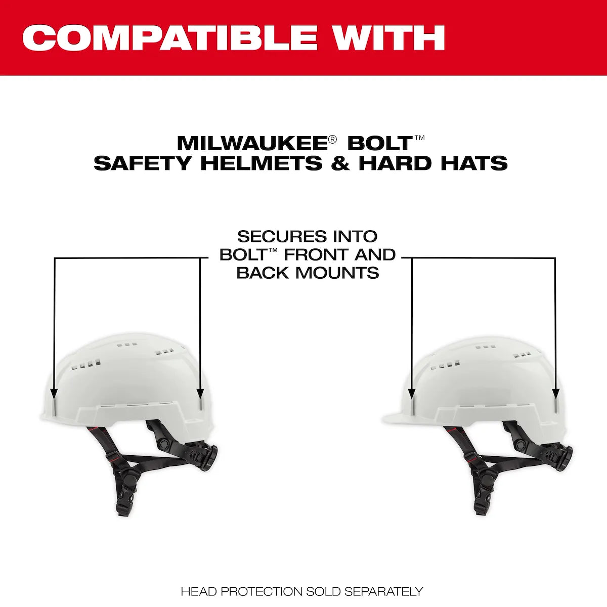 Milwaukee BOLT REDLITHIUM USB Cooling Fan 48-73-1385 | REDLITHIUM USB Battery