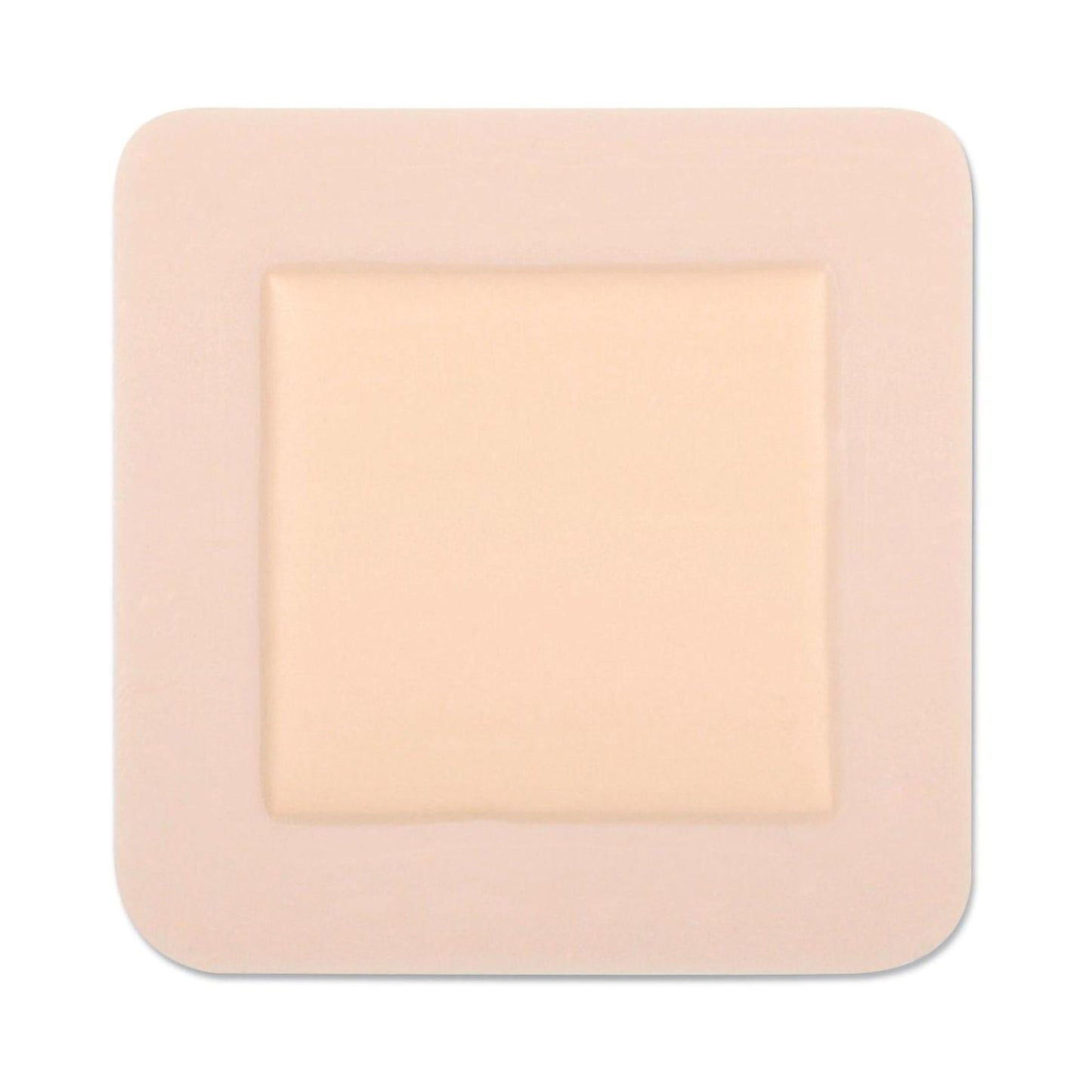 Optifoam® Adhesive with Border Foam Dressing, 4½ x 4½ Inch