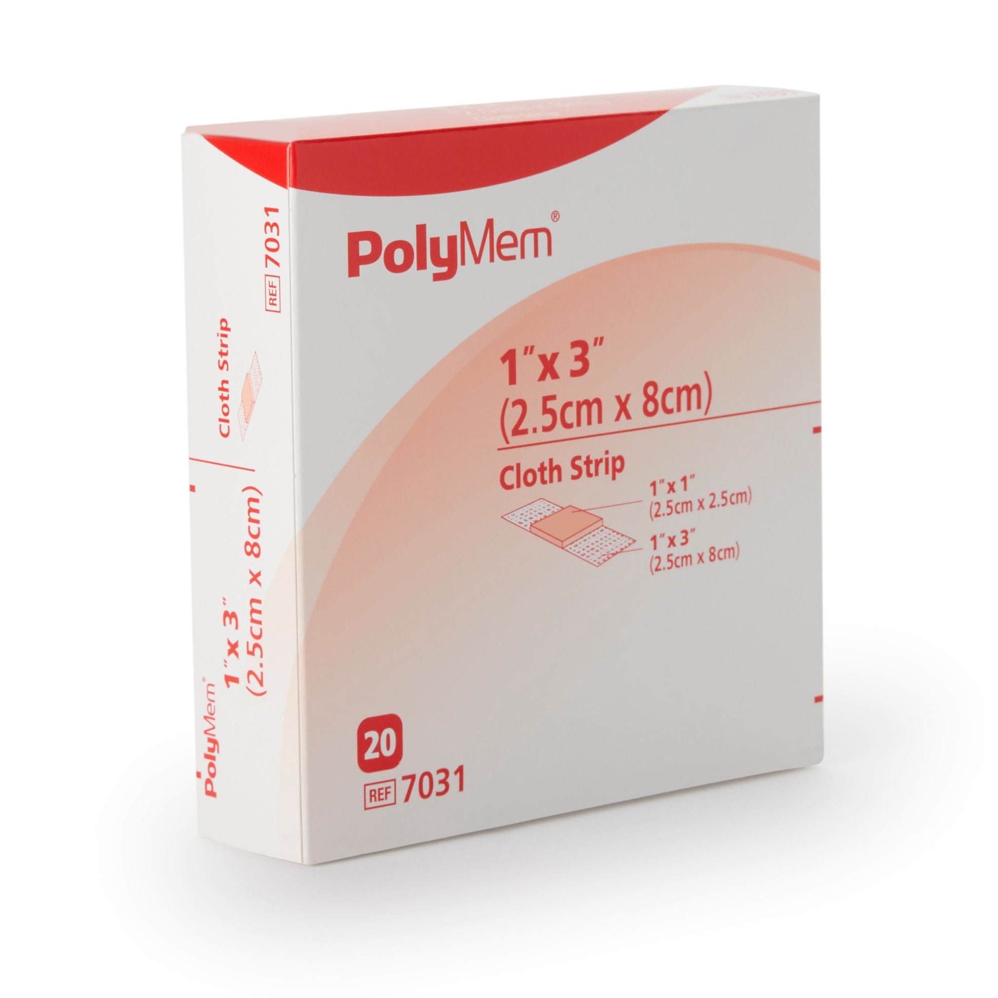 PolyMem® Pink / White Adhesive Strip