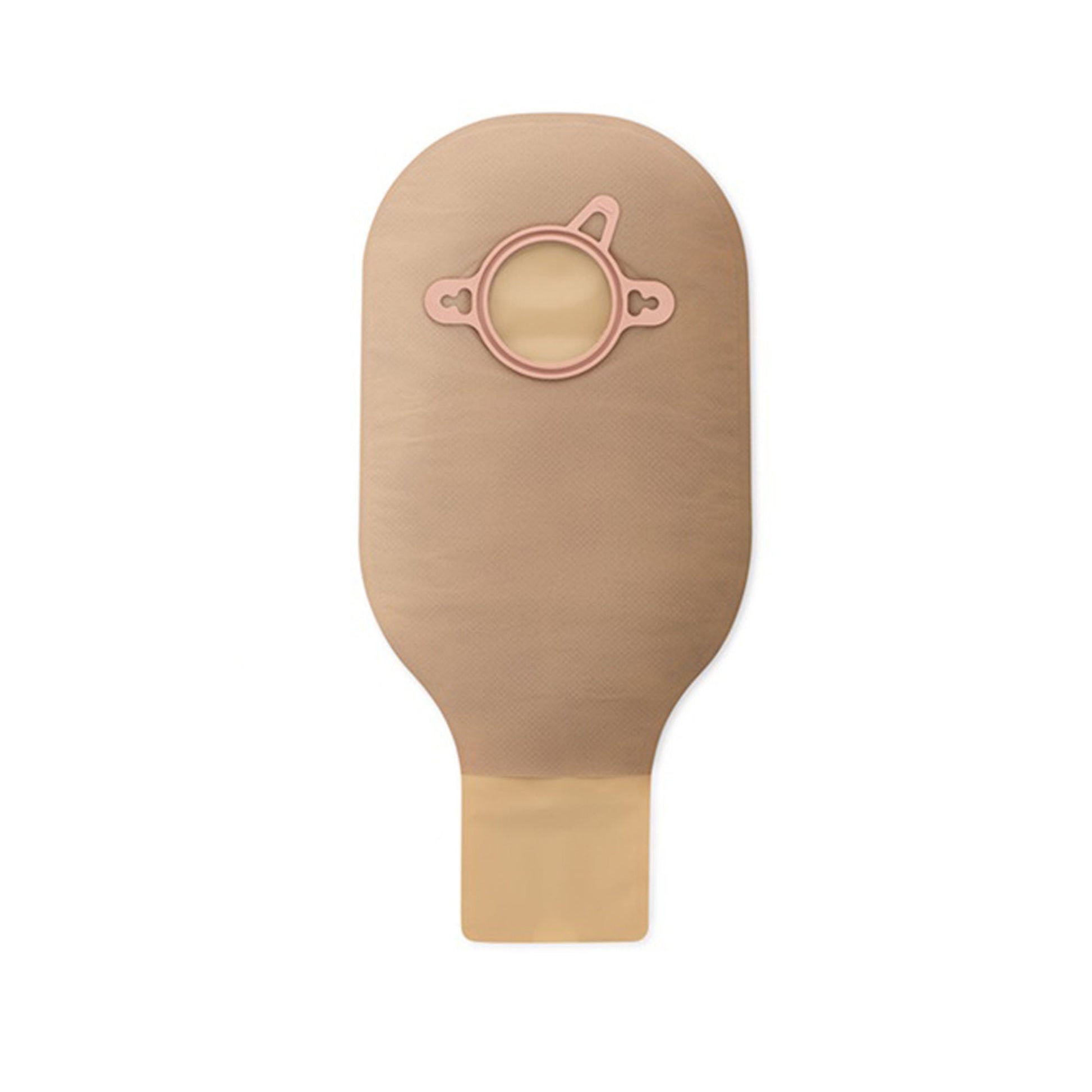 New Image™ 18113 Beige Colostomy Pouch, Pre-cut to Fit Stomas, Red Match