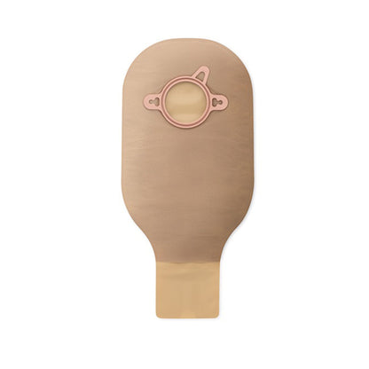 New Image™ 18113 Beige Colostomy Pouch, Pre-cut to Fit Stomas, Red Match