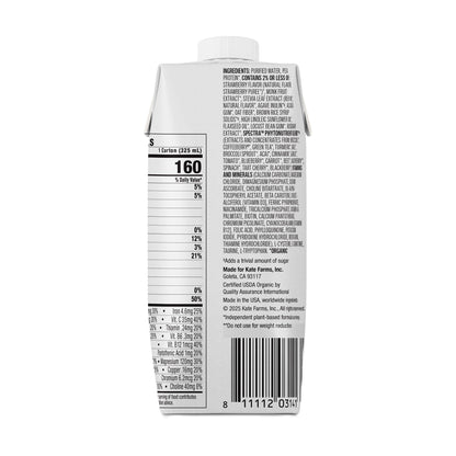 Kate Farms High Protein Oral Supplement Strawberry Flavor Liquid Carton