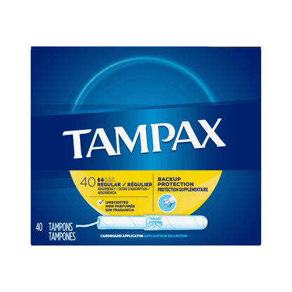 Tampax® Tampons Regular Absorbency Unscented