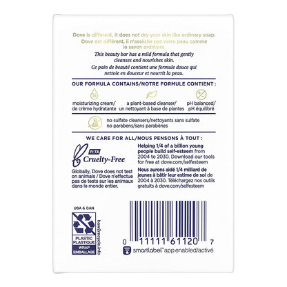Dove Sensitive Skin Soap Bar Individually Wrapped Unscented