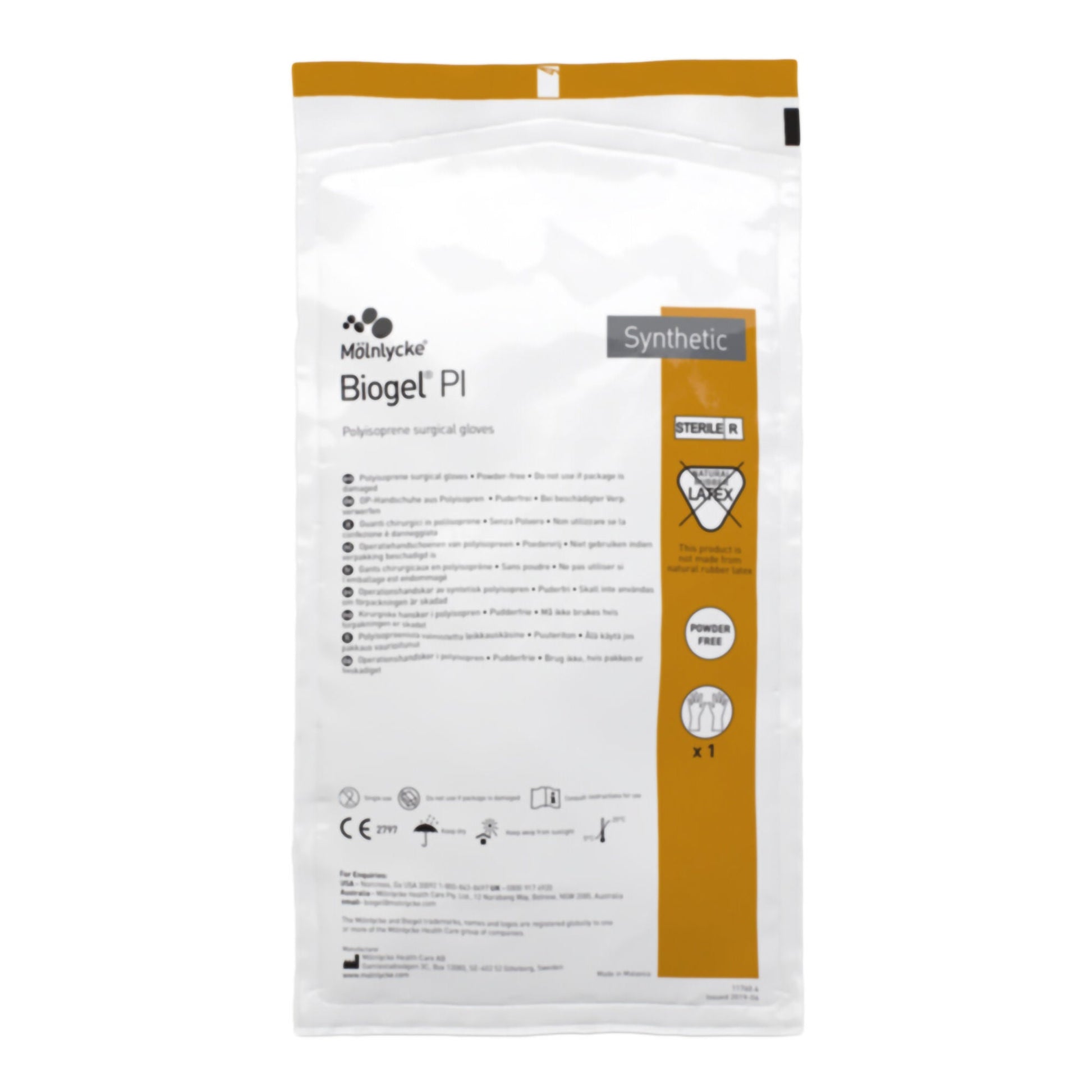 Sterile Biogel® PI Polyisoprene Surgical Gloves, Ivory - view 7