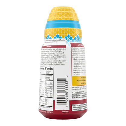 Zarbee's All-In-One Children's Daytime Cough Syrup, Mucus, Throat & Nasal, Grape