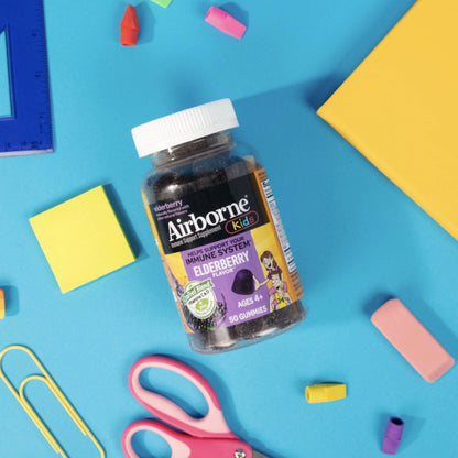 Airborne® Immune Support Supplement Gummies Elderberry