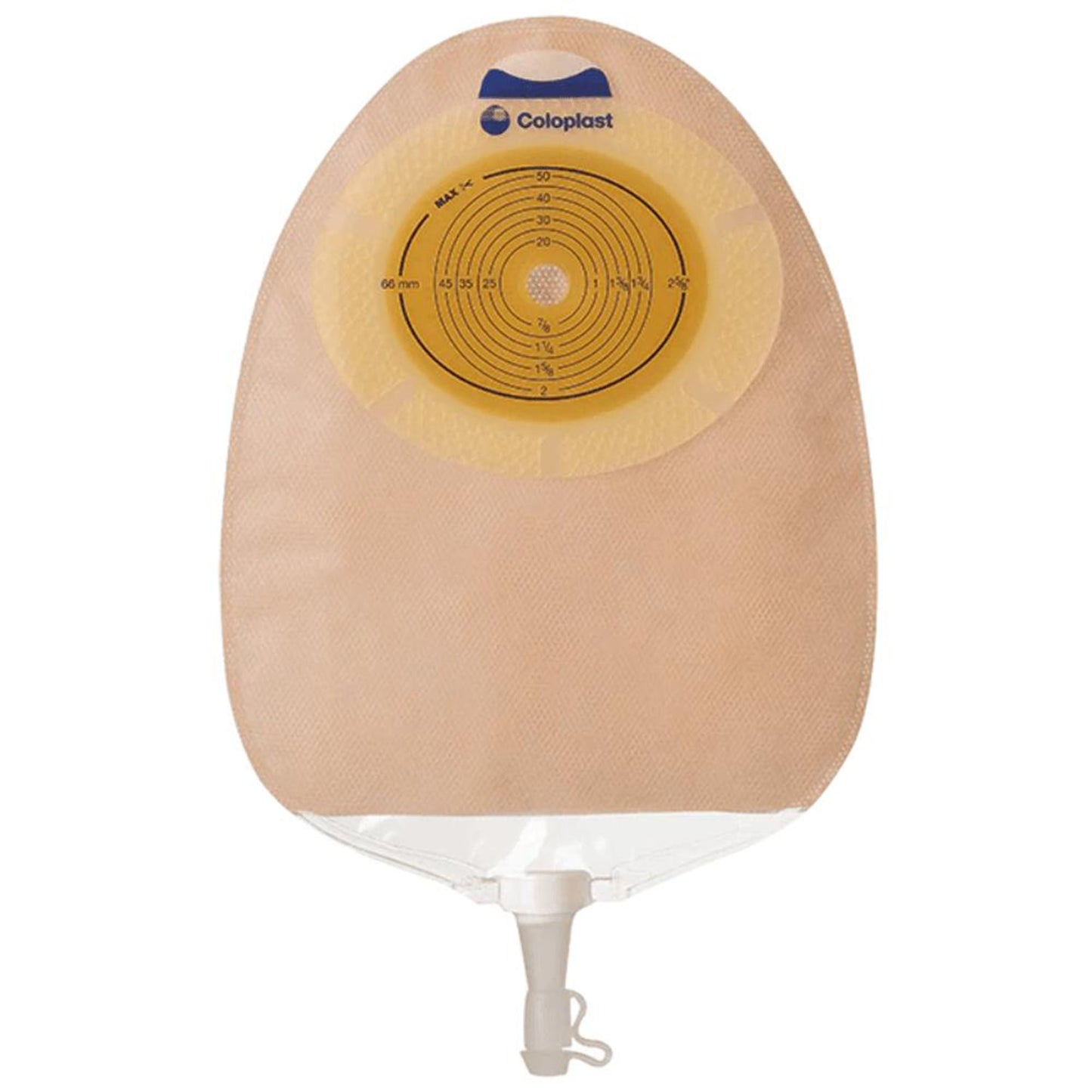 SenSura® Xpro Flat 1-Piece Opaque Urostomy Pouch, Stoma