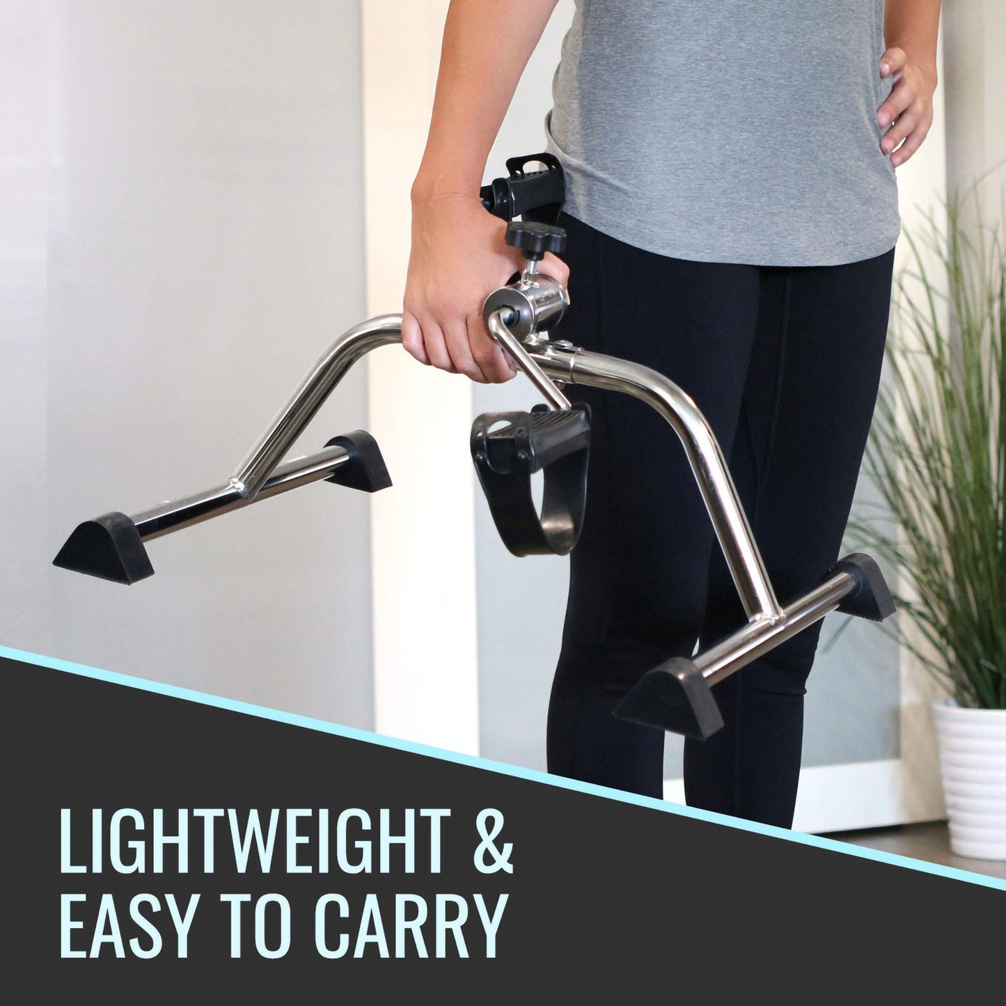 DMI® Lightweight Mini Pedal Exerciser for Arms and Legs