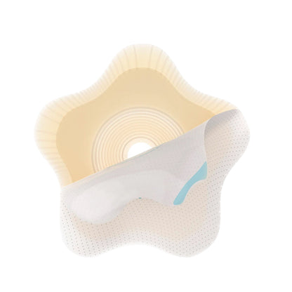 SenSura® Mio Convex Flip Ostomy Barrier, Stoma Opening, Red Match