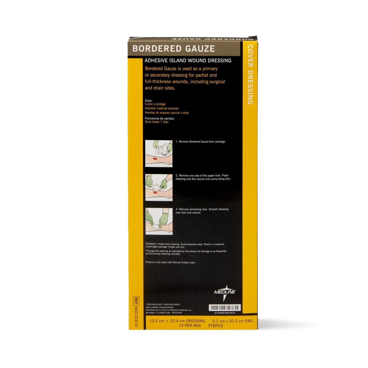 Medline White Island Dressing