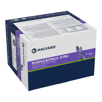 Purple Nitrile-Xtra™ Nitrile Exam Gloves, Purple - view 3
