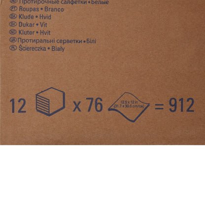WypAll® X60 Task Wipe, Quarter Fold
