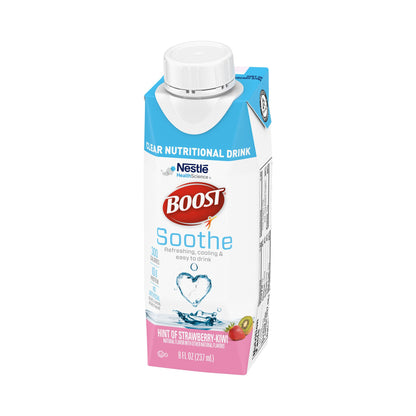 Boost® Soothe Strawberry Kiwi Clear Nutritional Drink, Carton