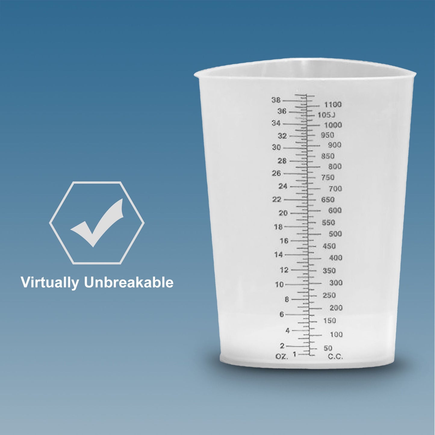 Plasti-Grad® Graduated Beaker