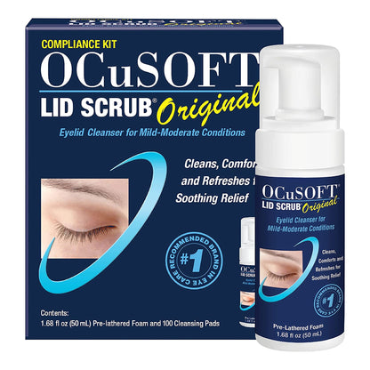 OCuSOFT® Lid Scrub® Eyelid Cleanser Kit