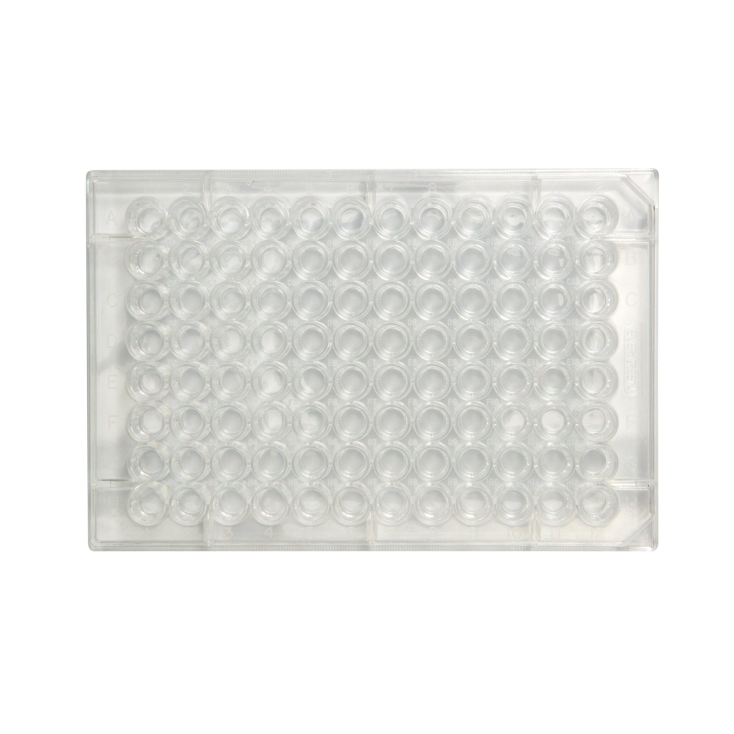 Caplugs® Evergreen 290-8118-01C — 96-Well Microplates, Chamfered Bottom, 0.35 mL Well Volume, Non-Sterile, Polysty
