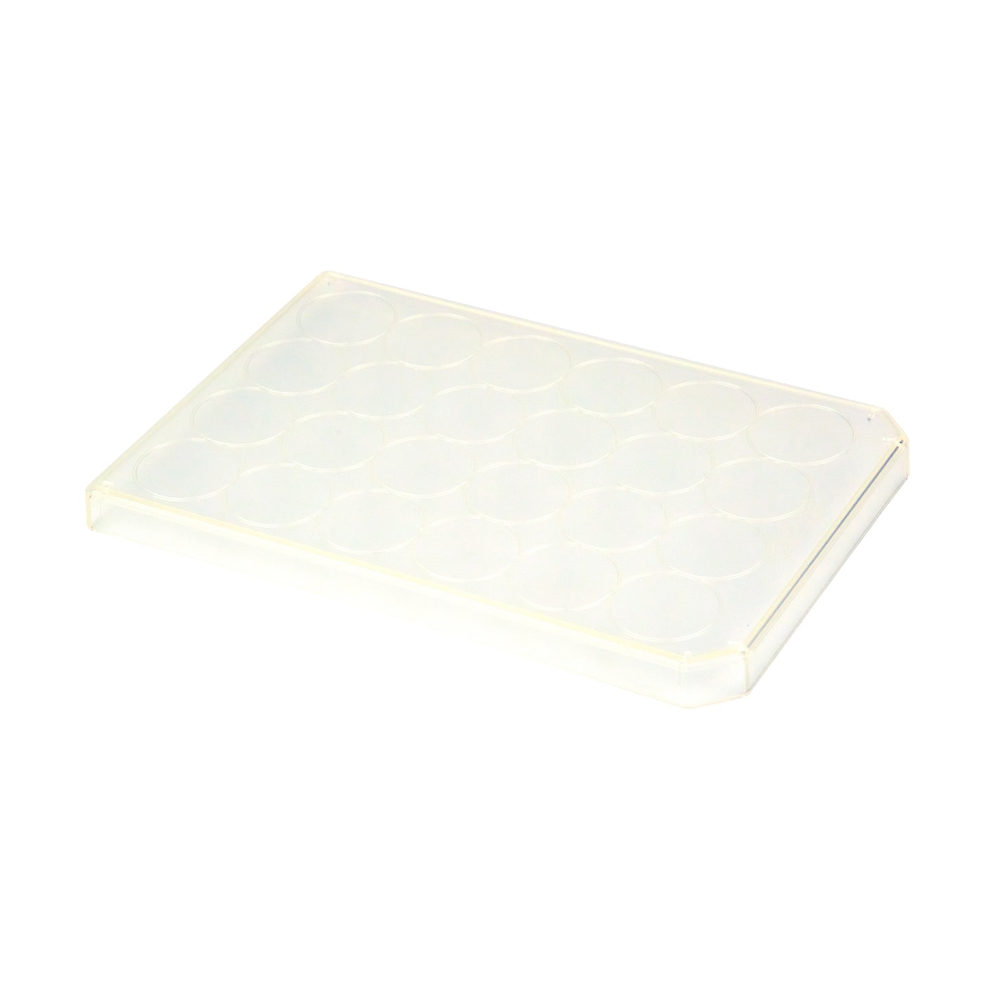 Caplugs® Evergreen 290-8126-03L — 24-Well Microplate Lids, Non-Sterile, Polypropylene (PP), Natural — 290-8126-03L