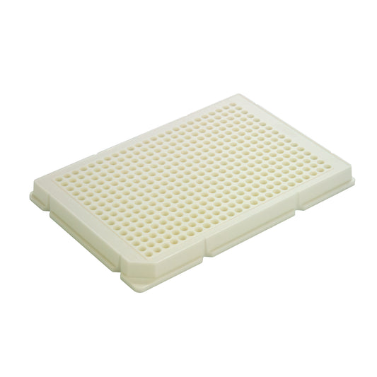 Caplugs® Evergreen 290-8221-W10 — 384-Well Microplates, Flat Bottom, 0.112 mL Well Volume, Non-Sterile, Polystyren