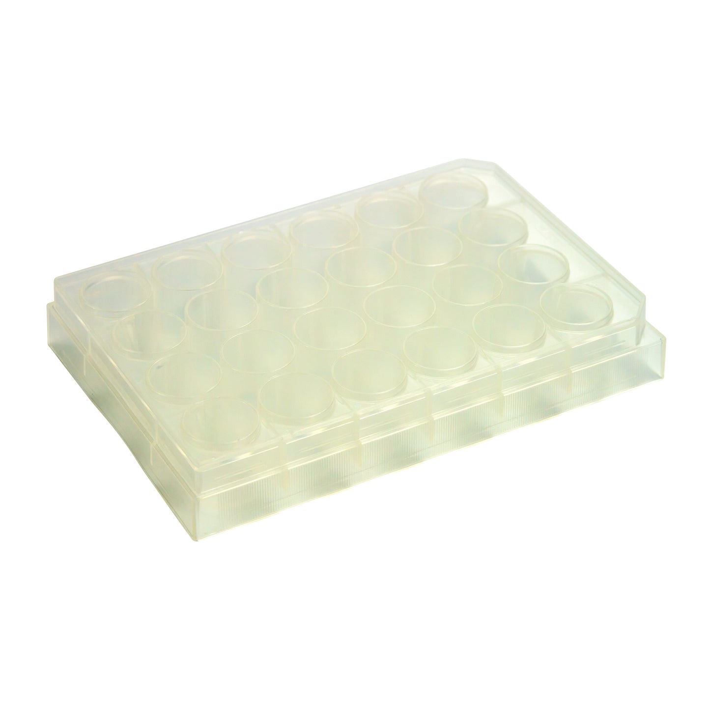 Caplugs® Evergreen 290-8324-03F — 24-Well Microplates, Flat Bottom, 3.5 mL Well Volume, Non-Sterile, Polypropylene