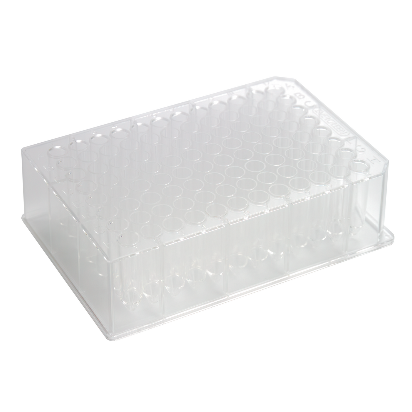 Caplugs® Evergreen 290-8553-08N — 96-Well Deep Well Microplates, Tapered Bottom, 1.0 mL Well Volume, Non-Sterile, 