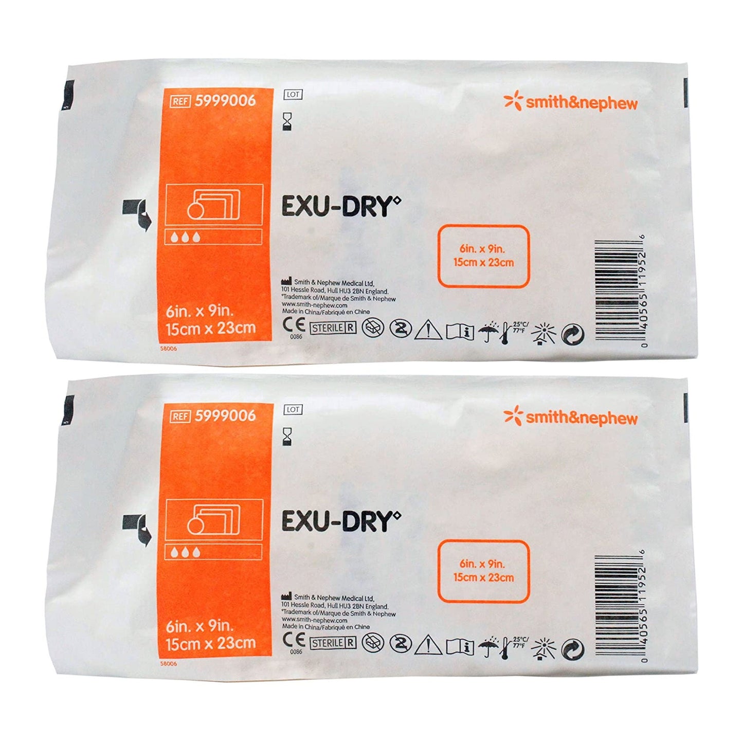 Smith & Nephew Exu-Dry Anti-Shear Super Absorbent Dressing