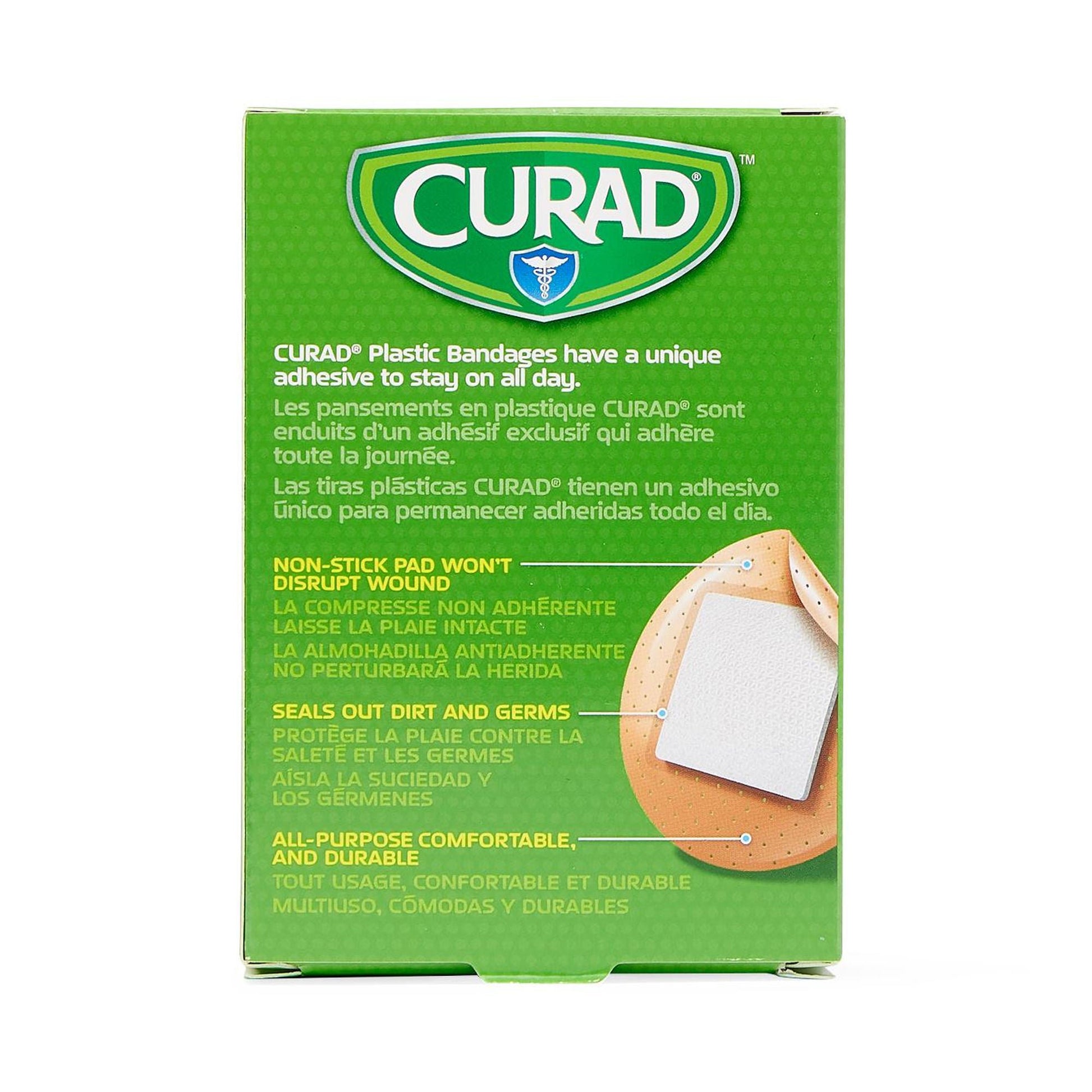 Curad® Round Tan Adhesive Spot Bandage