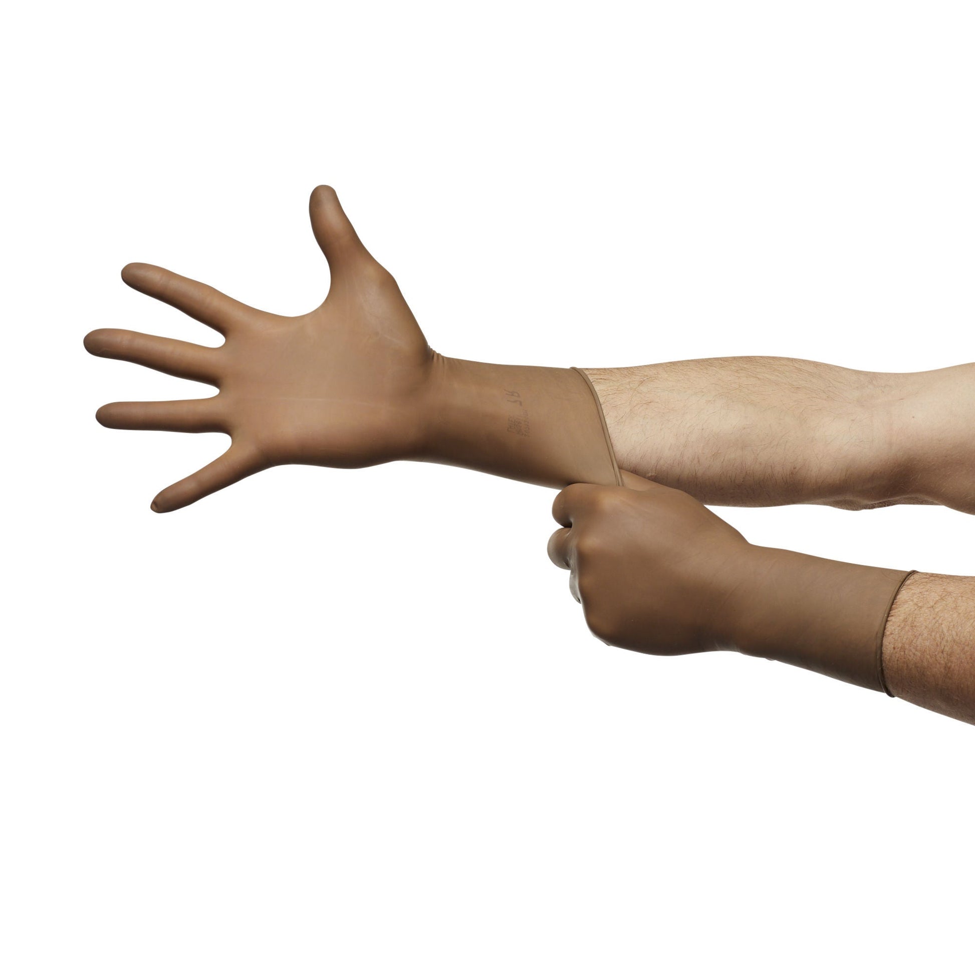 Sterile ENCORE® Latex Micro Latex Surgical Gloves, Brown - view 8