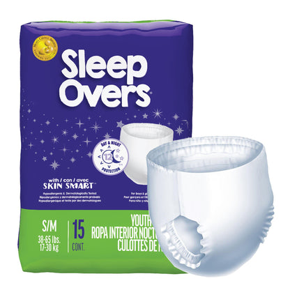 Cuties® Sleep Overs® Absorbent Underwear