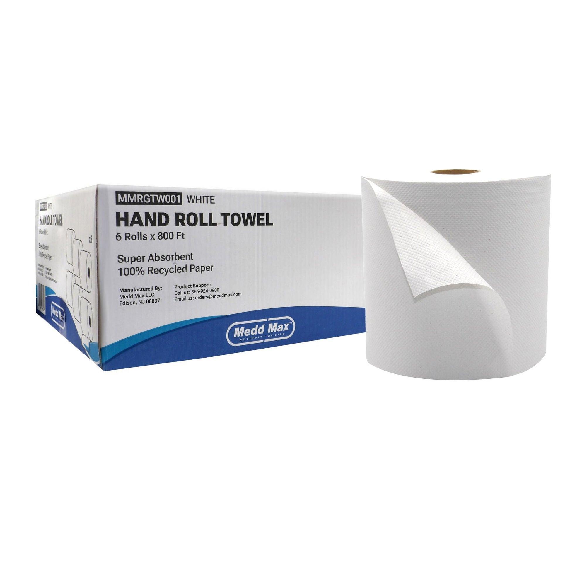 Medd Max Paper Towel Hardwound Roll 7-3/