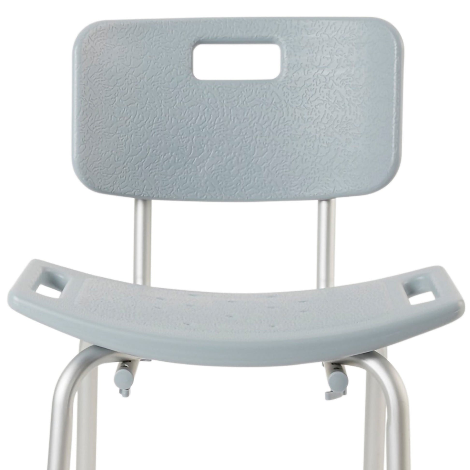 McKesson Aluminum Bath Bench, 15.5 – 19.5 Inch Height