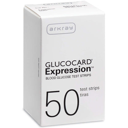 Glucocard Blood Glucose Test Strips 50 Strips For Glucocard Blood Glucose Monitoring Meter