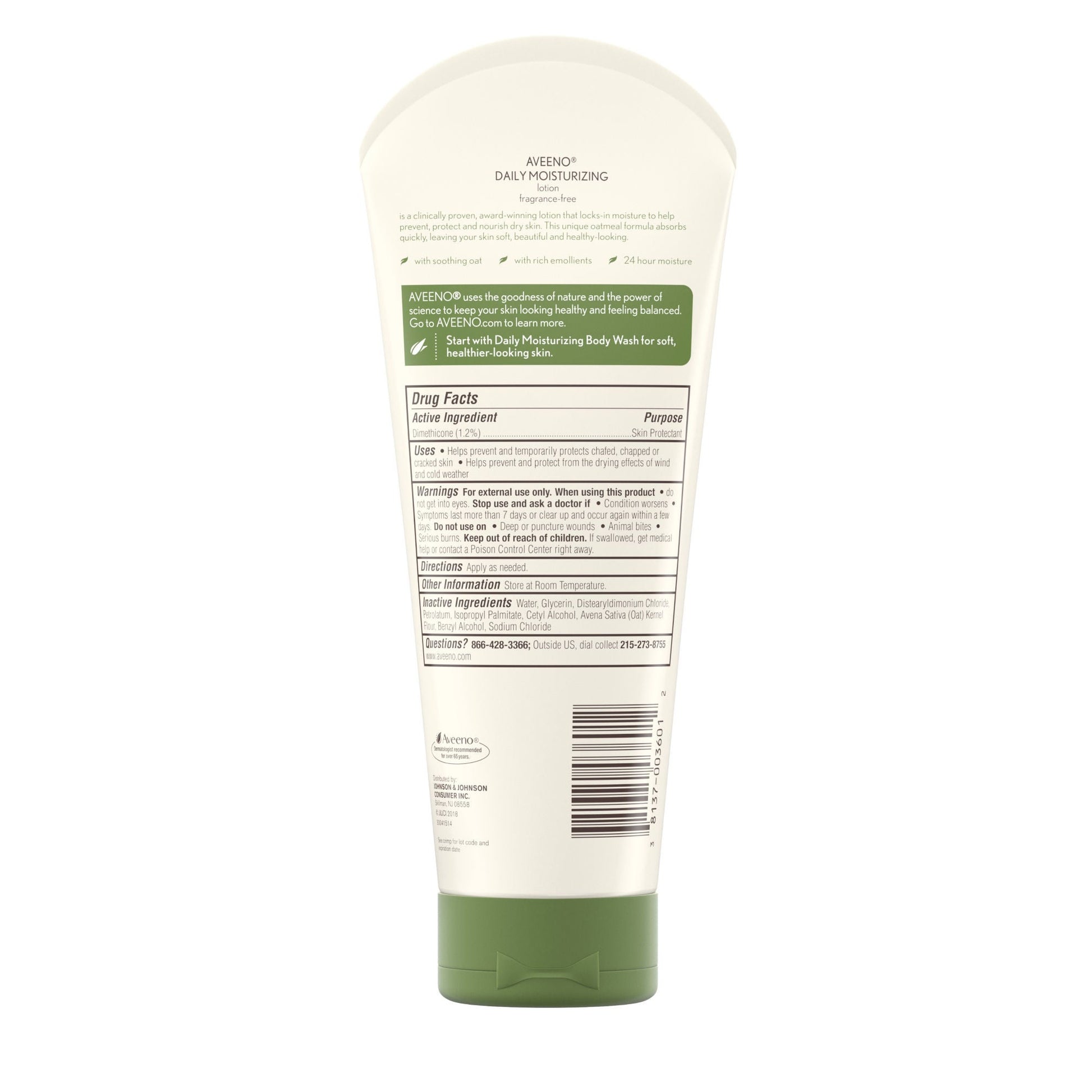 Aveeno® Daily Moisturizing Body Lotion, Tube