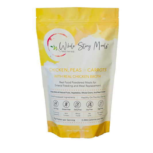 Whole Story Meals Oral Supplement Chicken / Peas / Carrot Flavor Powder Pouch